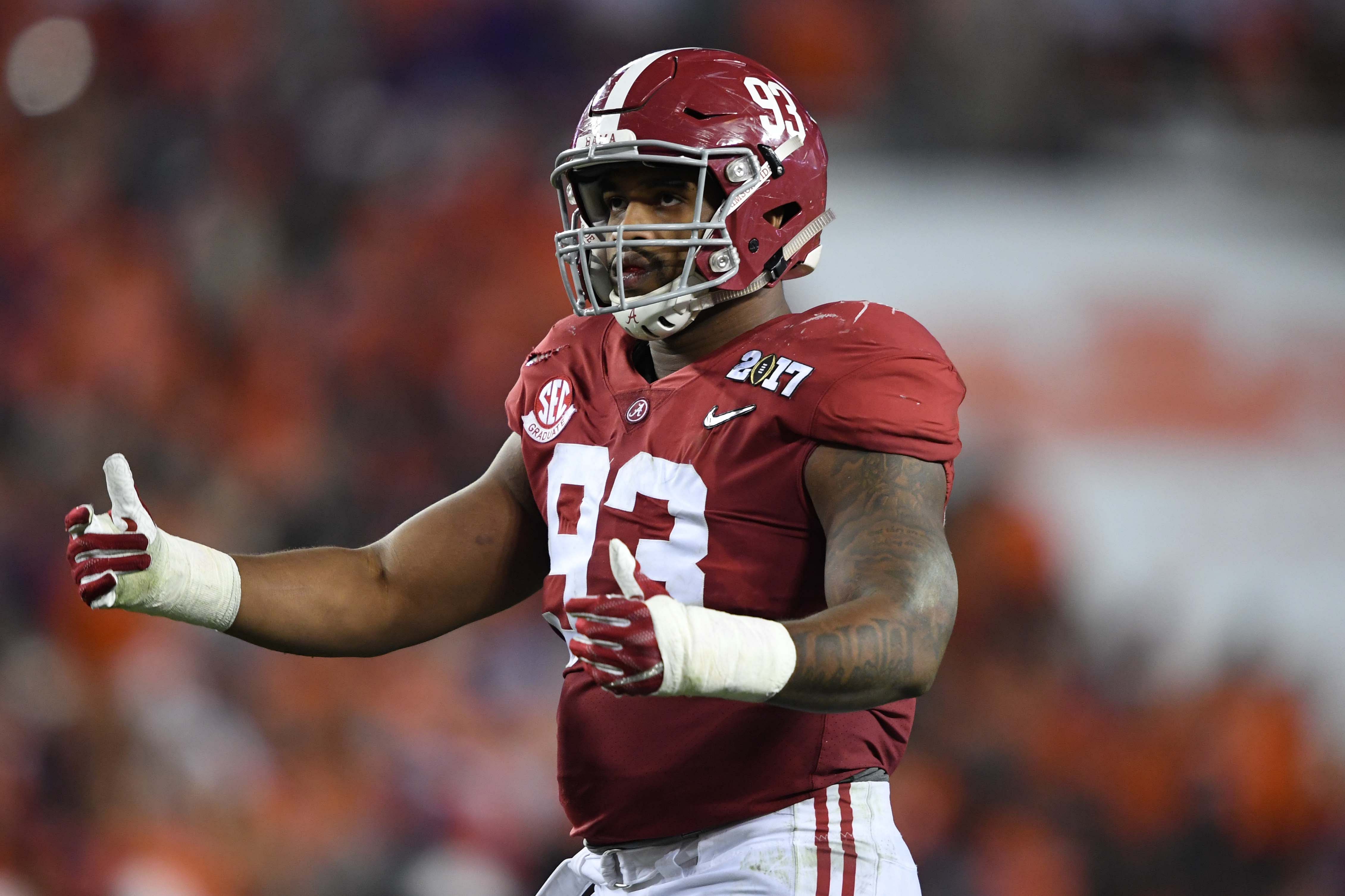 Former Alabama DE Jonathan Allen - Source: Imagn